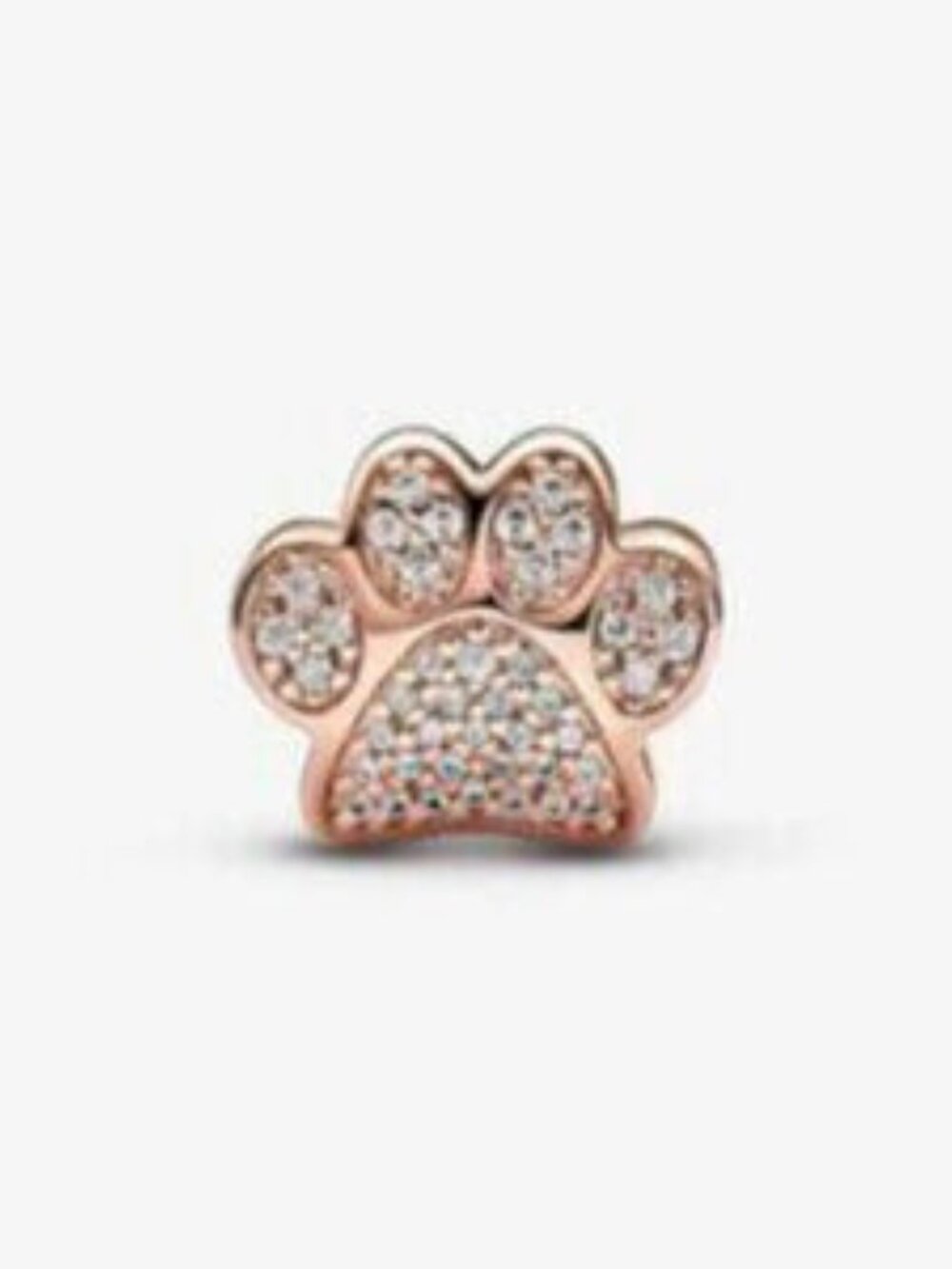 Pandora Sparkling Paw Print Charm - Picture 2 of 4